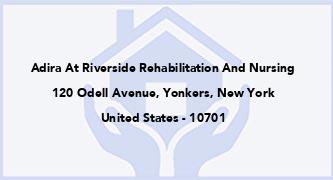 Adira At Riverside Rehabilitation And Nursing