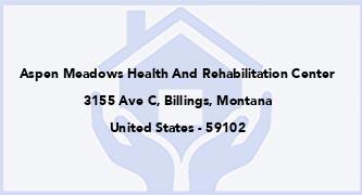 Aspen Meadows Health And Rehabilitation Center