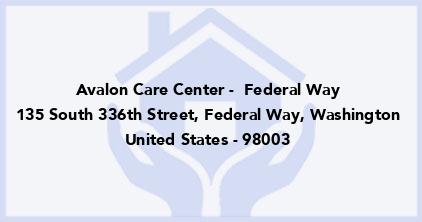 Avalon Care Center Federal Way In