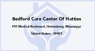 Bedford Care Center Of Hatties