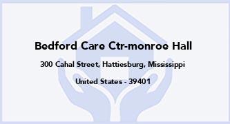 Bedford Care Ctr-Monroe Hall