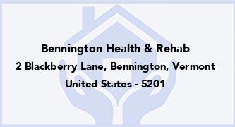 Bennington Health & Rehab