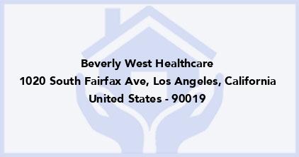 Beverly West Healthcare