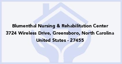 Blumenthal Nursing Rehabilitation