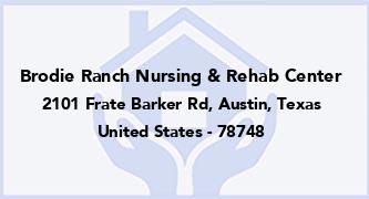 Brodie Ranch Nursing & Rehab Center