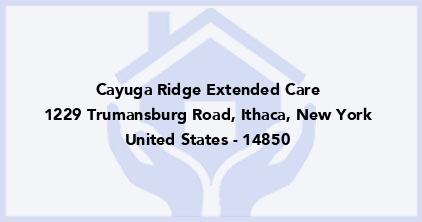 Cayuga Ridge Extended Care