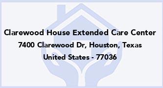 Clarewood House Extended Care Center