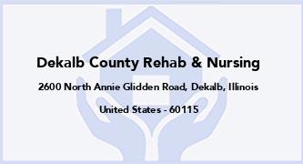 Dekalb County Rehab & Nursing