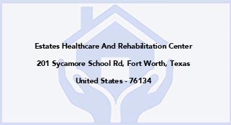 Estates Healthcare And Rehabilitation Center