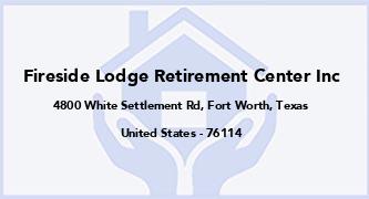 Fireside Lodge Retirement Center Inc