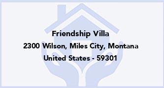 Friendship Villa