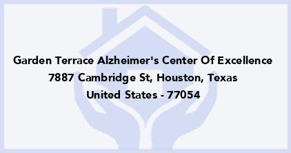 Garden Terrace Alzheimer'S Center Of Excellence