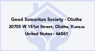 Good Samaritan Society - Olathe