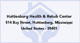 Hattiesburg Health & Rehab Center
