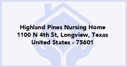 Highland Pines Nursing Home
