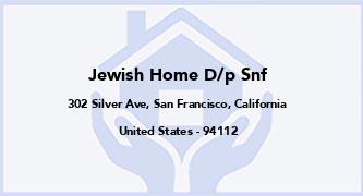 Jewish Home D/P Snf