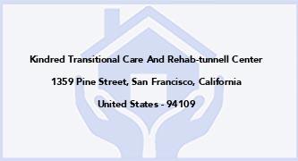 Kindred Transitional Care And Rehab-Tunnell Center