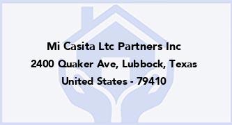 Mi Casita Ltc Partners Inc