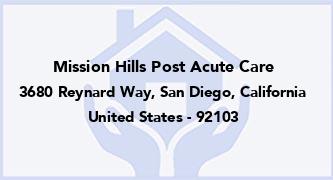 Mission Hills Post Acute Care