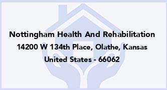 Nottingham Health And Rehabilitation