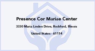 Presence Cor Mariae Center