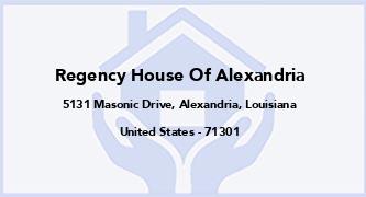 Regency House Of Alexandria