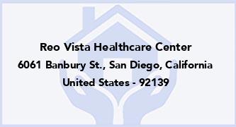 Reo Vista Healthcare Center