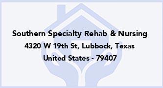 Southern Specialty Rehab & Nursing