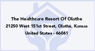 The Healthcare Resort Of Olathe