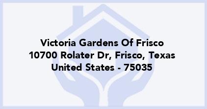 Victoria Gardens Of Frisco in Frisco