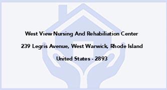 West View Nursing And Rehabiliation Center
